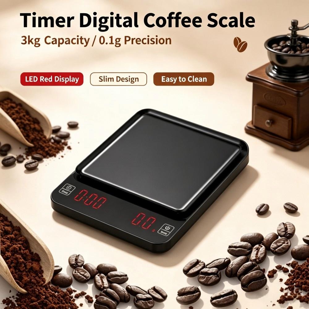 Digital Kitchen Scale - Высокоточные цифровые весы для кофе 3