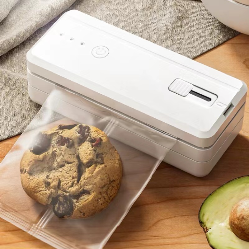 Kitchen Gadgets Small - Мини-портативная запечатывающая машина 2 в 1,