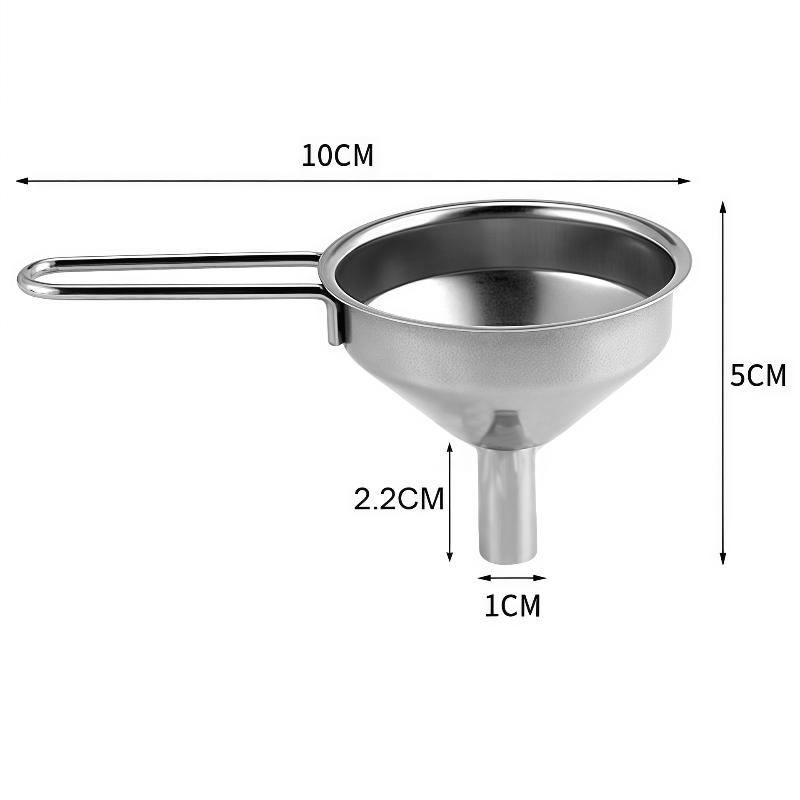 Kitchen Gadgets Small - Воронка из нержавеющей стали с ручкой,