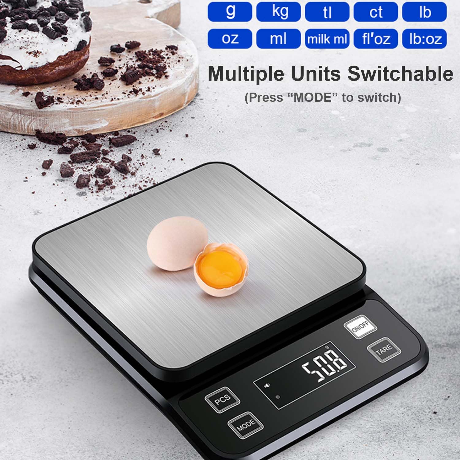 Новые водонепроницаемые цифров – обзор и цена Digital Kitchen Scale