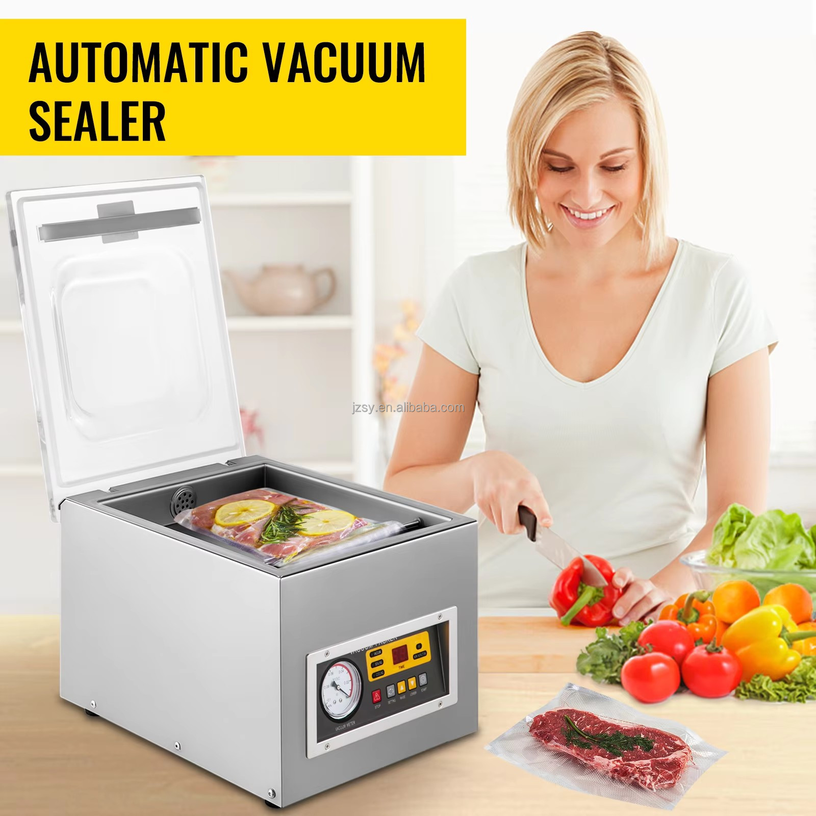 Вакуумная упаковочная машина К – обзор и цена Food Vacuum Sealer